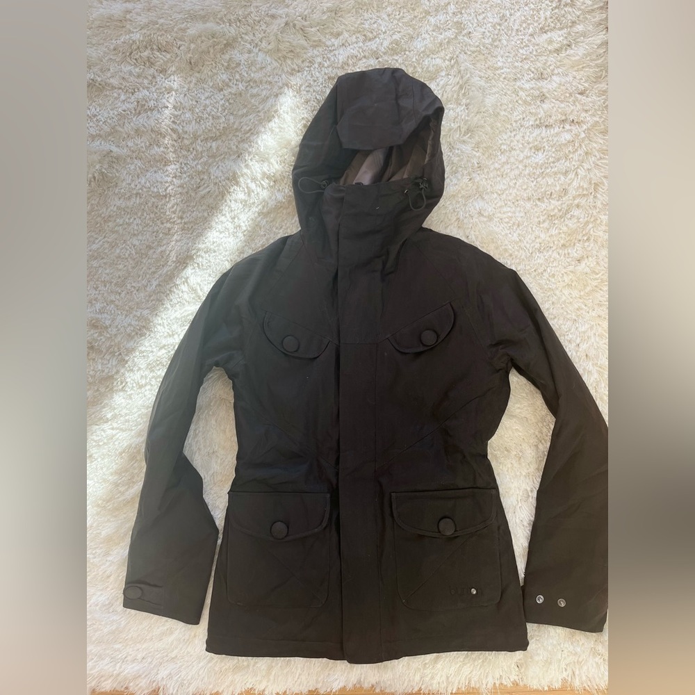 Women’s insulated black jacket - xs
